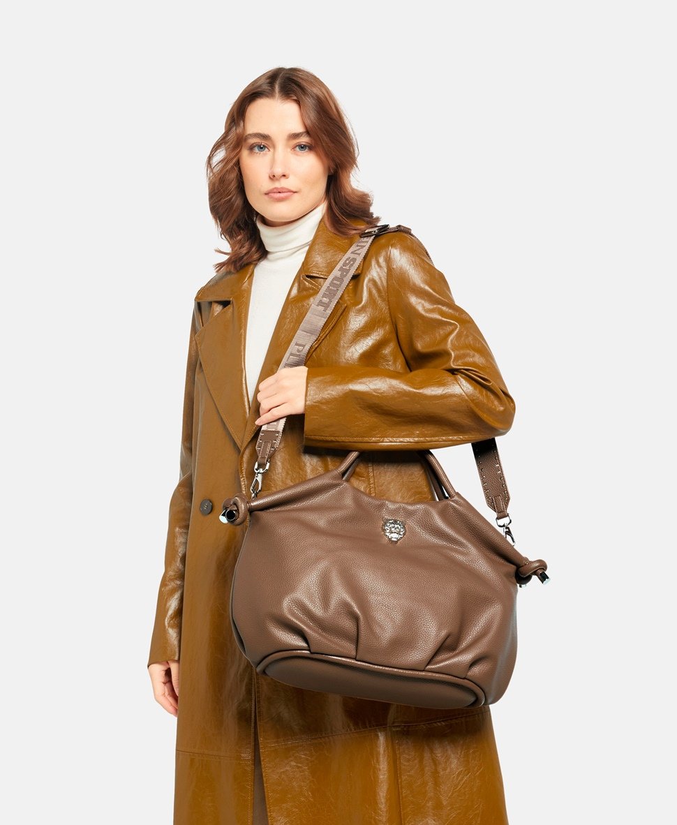 Plein Sport kabelka tote Taupe 5