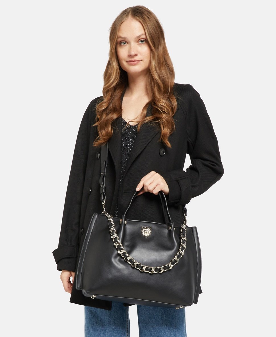 Plein Sport kabelka shopper Černá 5