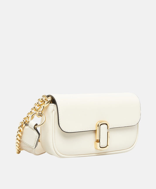 Marc Jacobs Kožená messenger taška Bílá 1