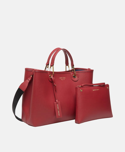 Emporio Armani kabelka tote Bordó 2