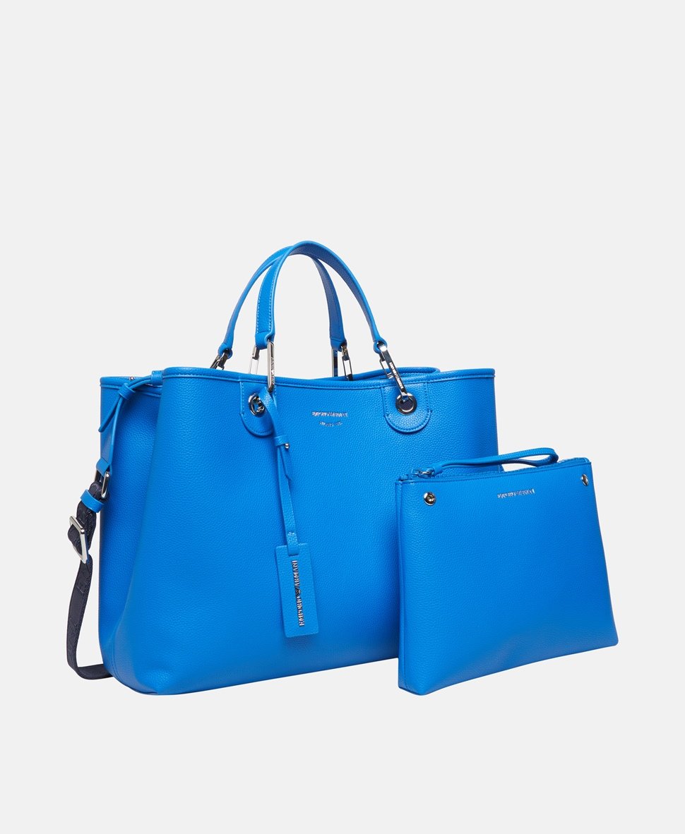 Emporio Armani kabelka tote Modrá 2