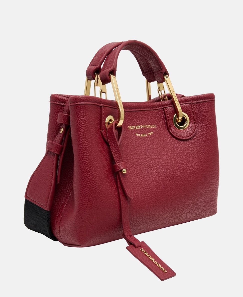Emporio Armani kabelka Tmavě červená 1