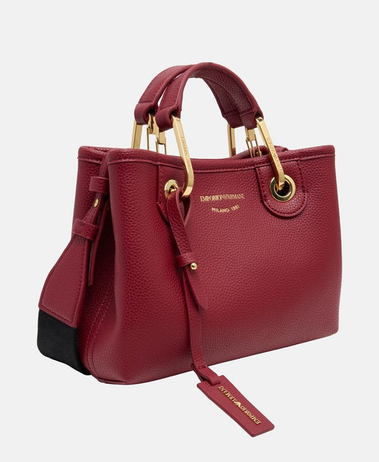 Emporio Armani kabelka Tmavě červená 1