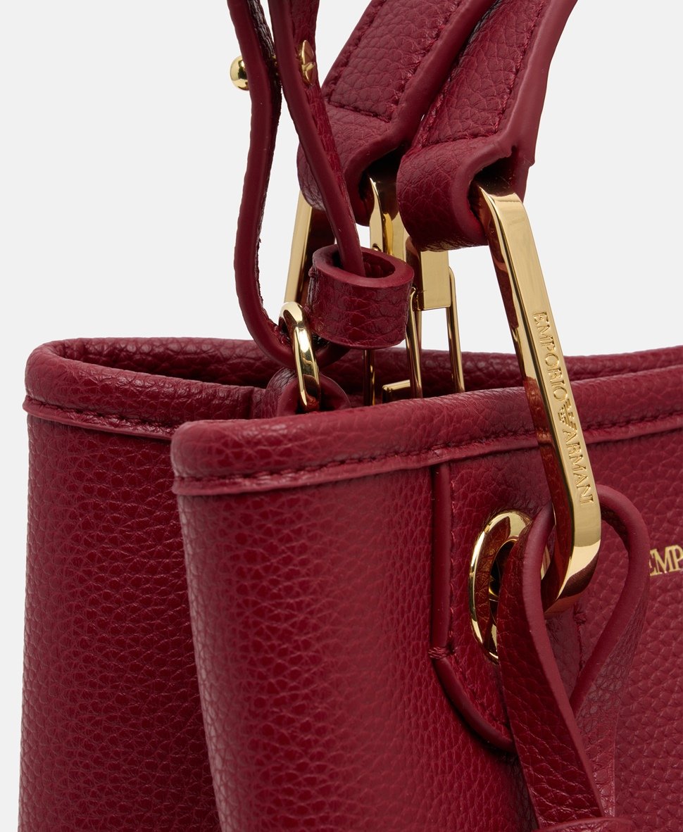 Emporio Armani kabelka Tmavě červená 2
