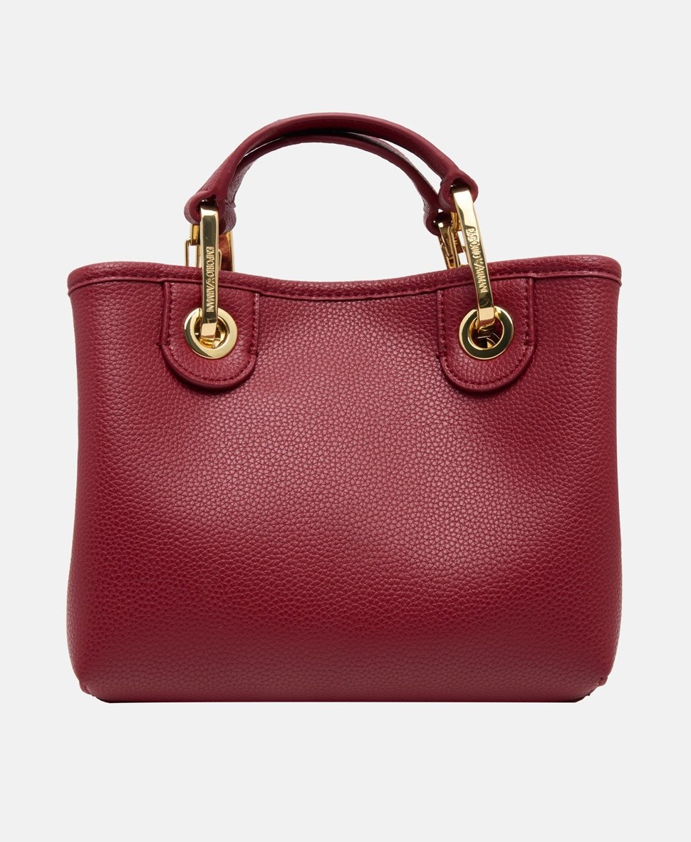Emporio Armani kabelka Tmavě červená 4