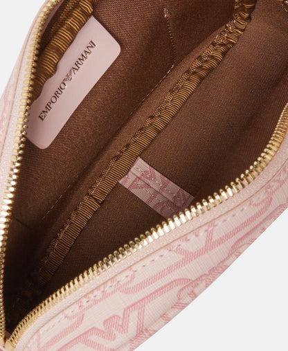Emporio Armani kabelka přes rameno Starorůžová 3