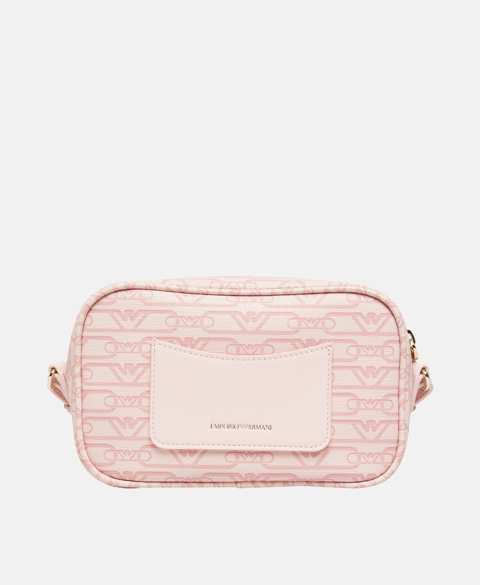 Emporio Armani kabelka přes rameno Starorůžová 4