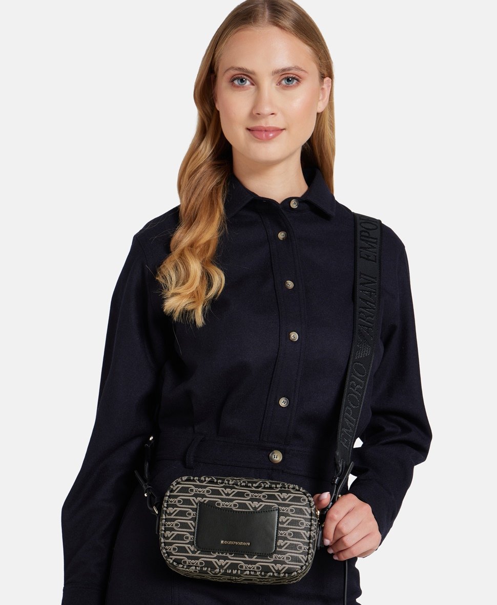 Emporio Armani kabelka přes rameno Černá 5