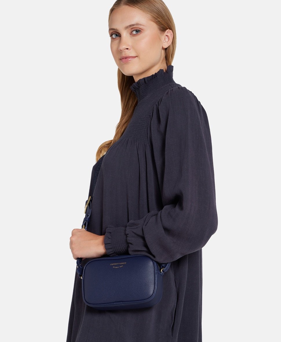 Emporio Armani taška messenger Námořnická modrá 5
