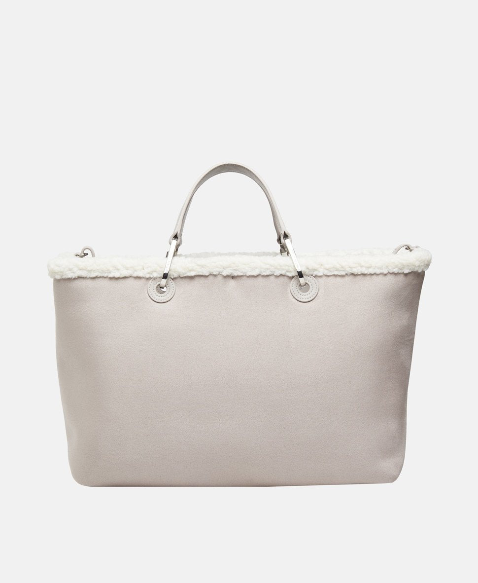 Emporio Armani kabelka tote Šedá 4