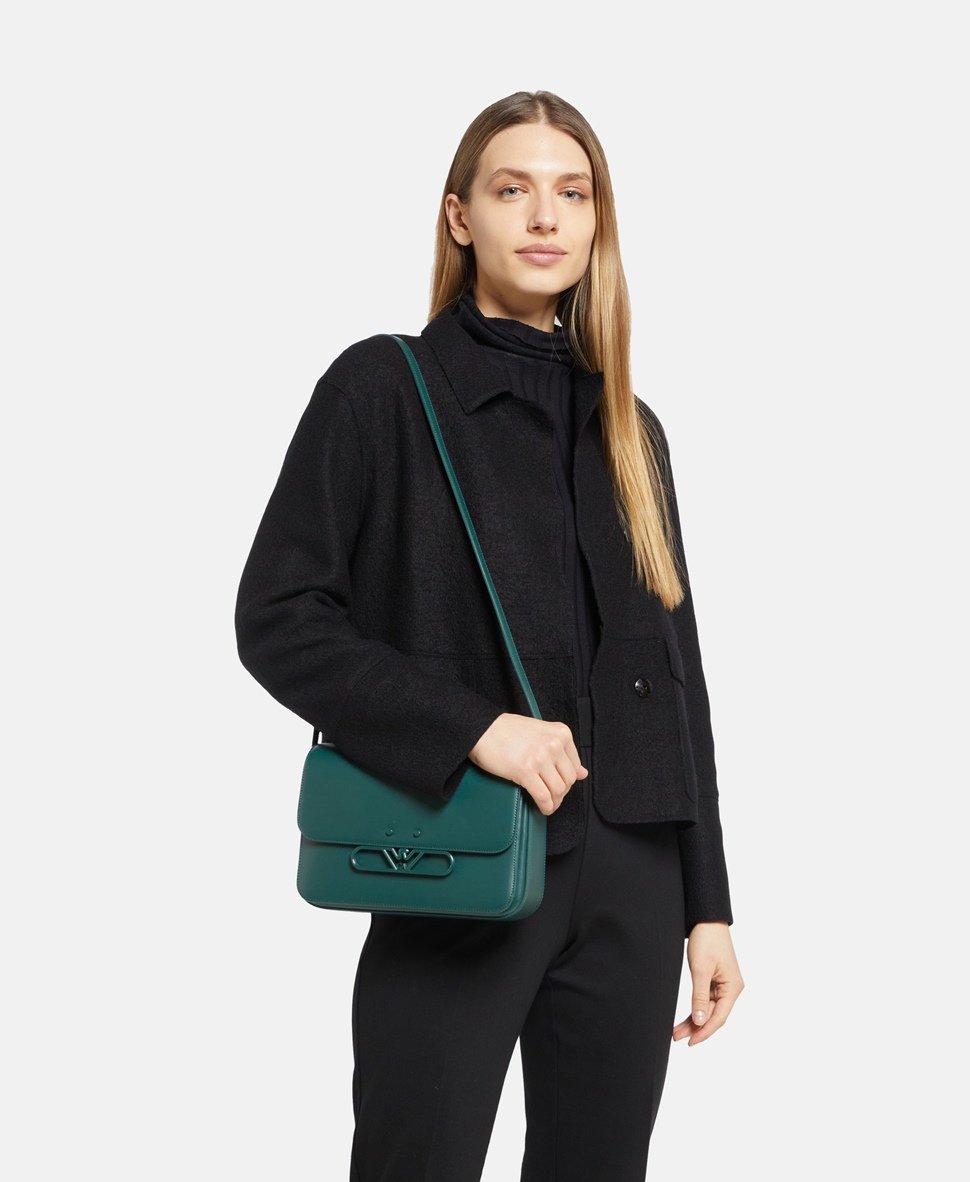 Emporio Armani kabelka přes rameno Zelená 5