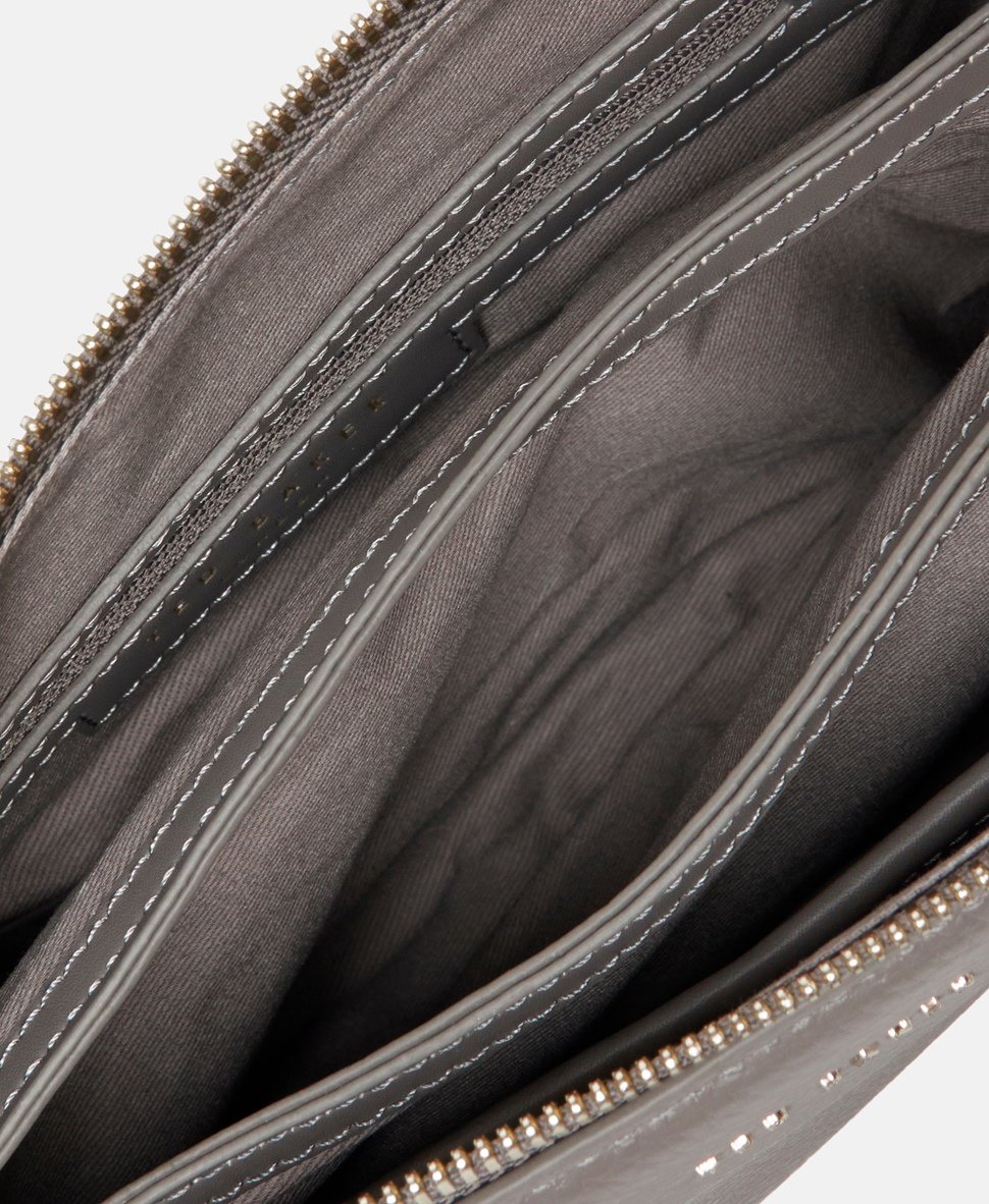 Ted Baker Kožená messenger taška Šedá 3