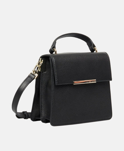Ted Baker Kožená messenger taška Černá 1