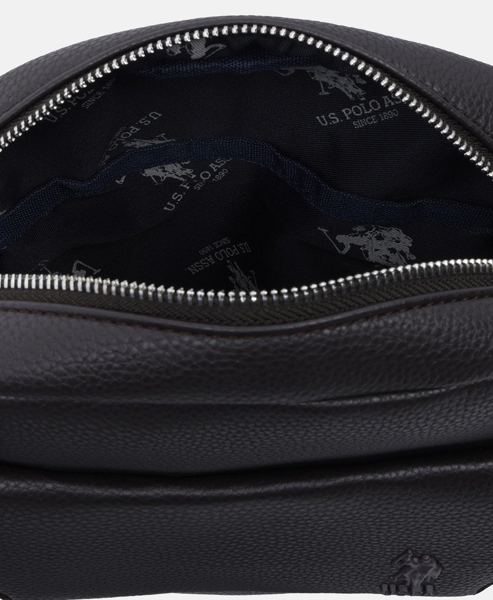 U.S. Polo Assn. taška messenger Tmavě hnědá 3