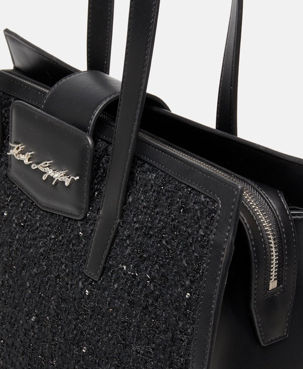 Karl Lagerfeld kabelka tote Černá 2