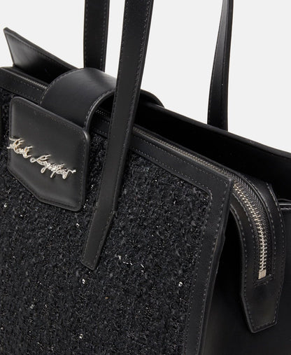 Karl Lagerfeld kabelka tote Černá 2