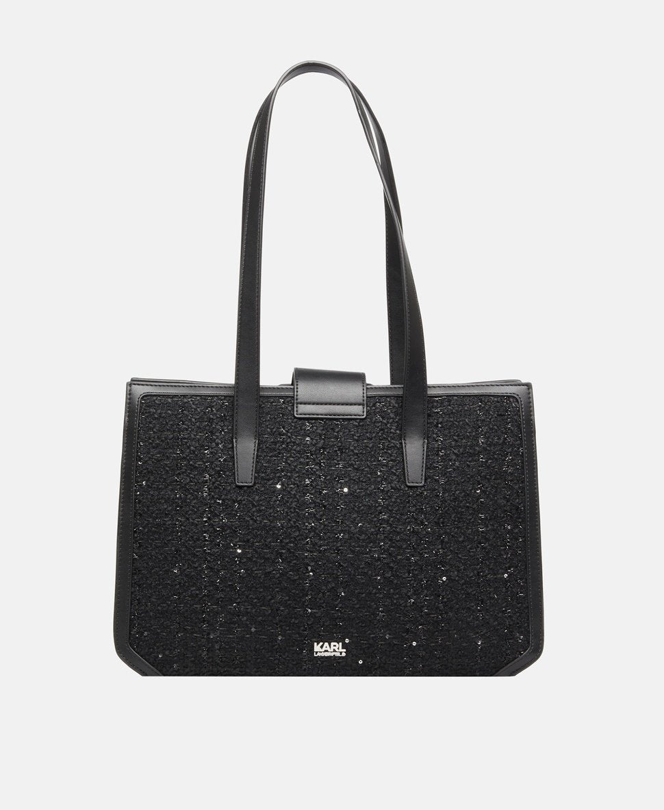 Karl Lagerfeld kabelka tote Černá 4