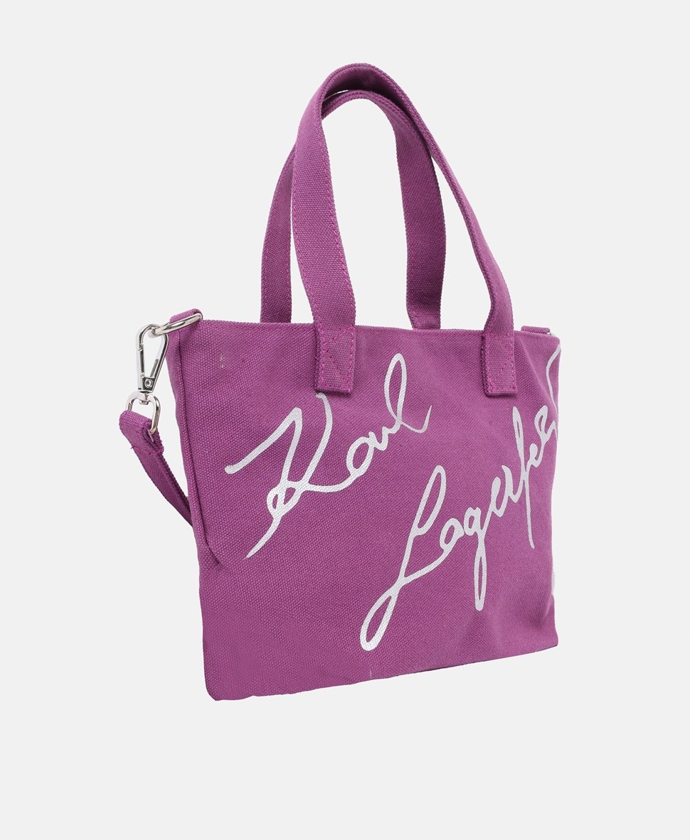 Karl Lagerfeld kabelka tote Fialová 1