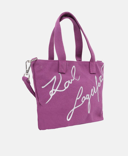 Karl Lagerfeld kabelka tote Fialová 1