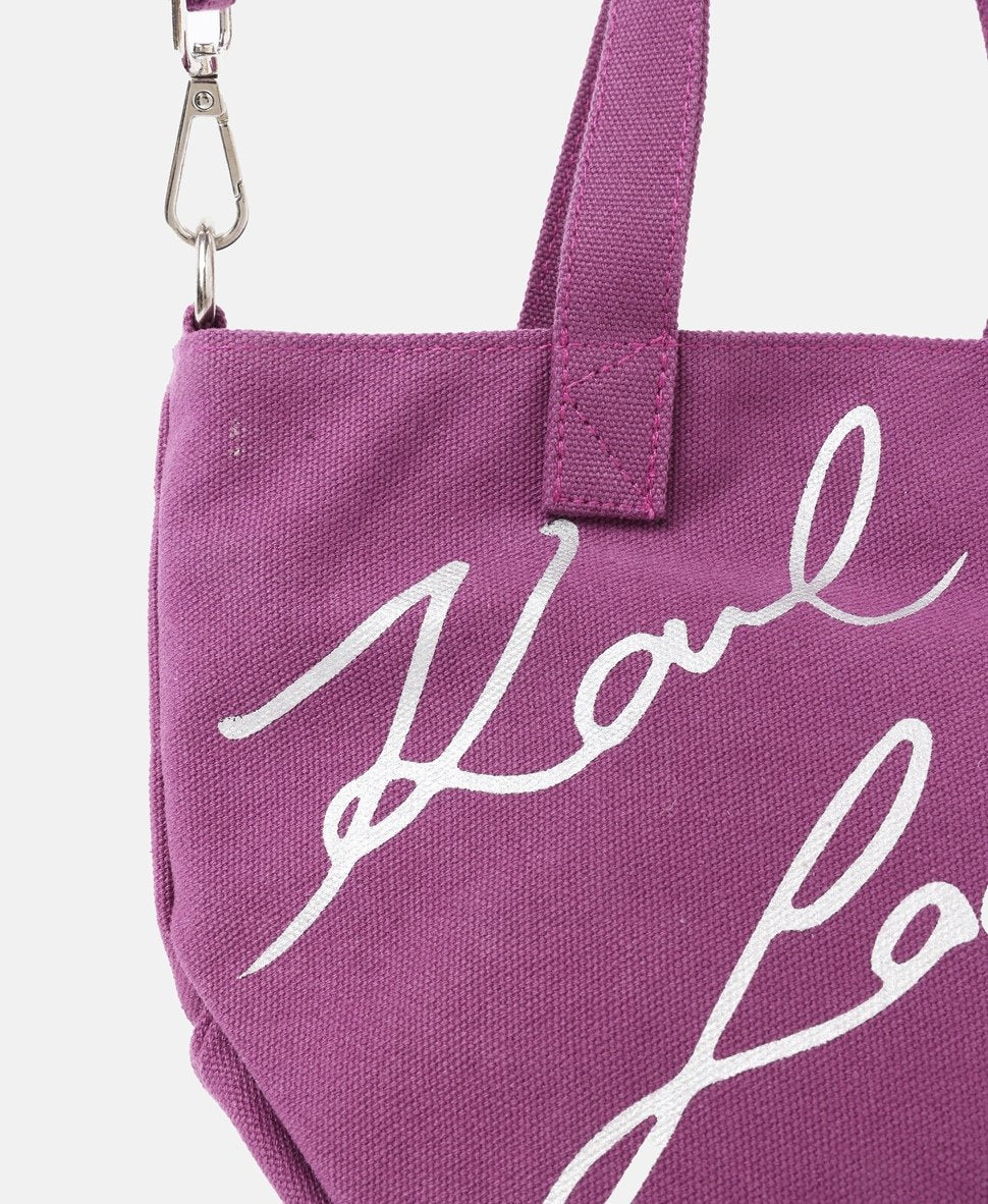 Karl Lagerfeld kabelka tote Fialová 2
