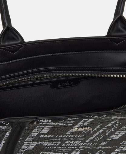 Karl Lagerfeld kabelka tote Modrá 3