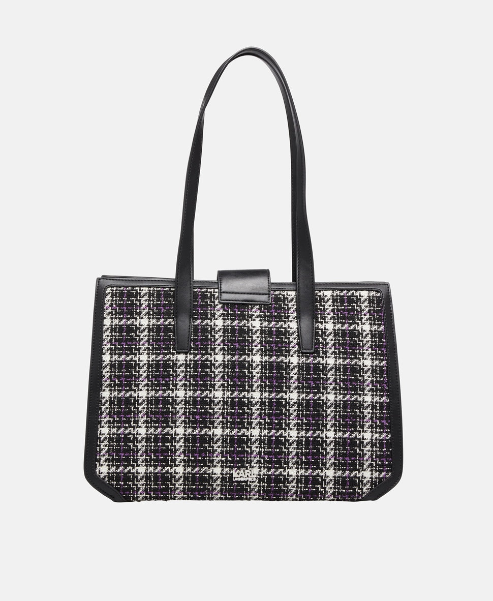 Karl Lagerfeld kabelka tote Modrá 4