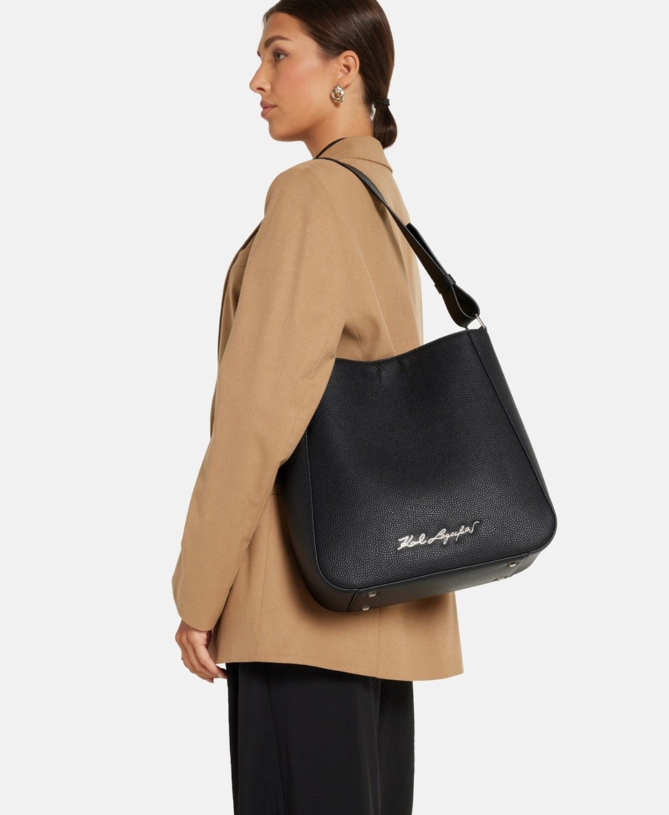 Karl Lagerfeld hobo kabelka Černá 5