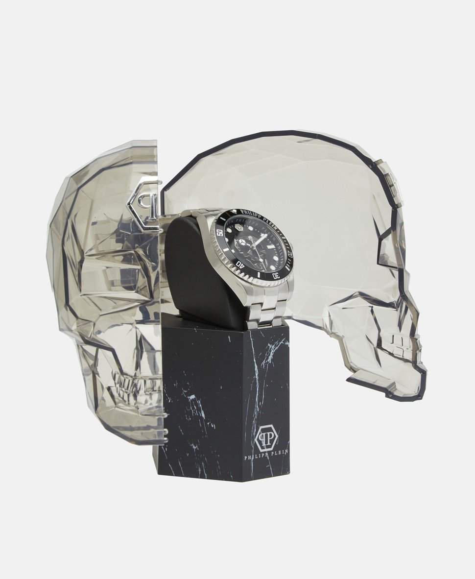 Philipp Plein hodinky Stříbrná 5