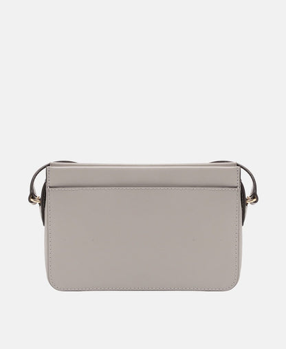 Michael Michael Kors Kožená messenger taška Šedá 4