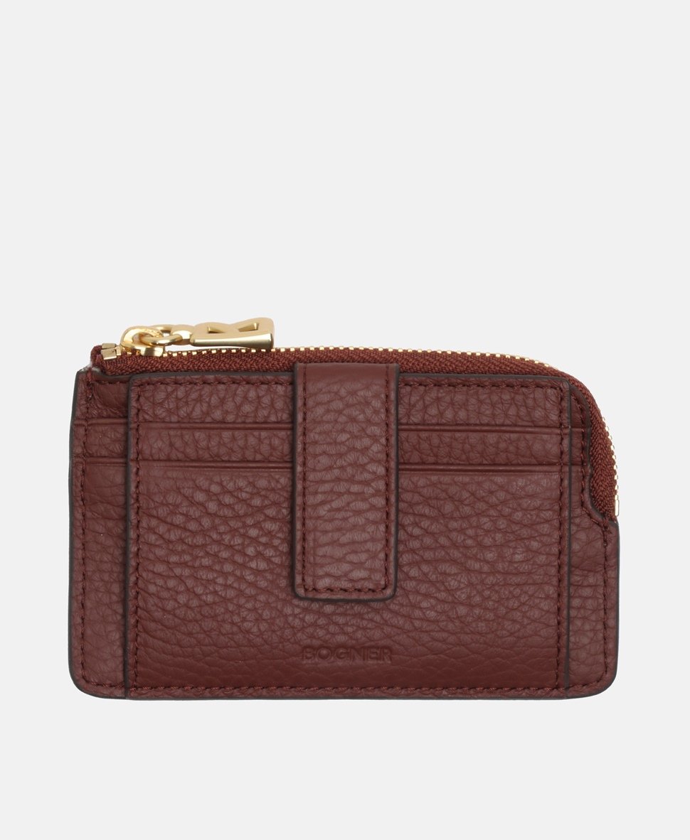 Bogner kožená peněženka Maroon 2