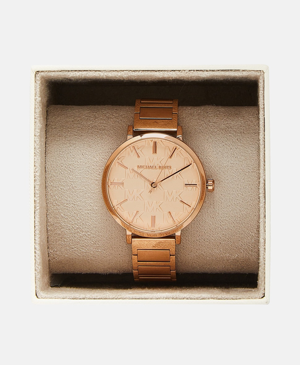 Michael Kors hodinky Růžově zlatá 4