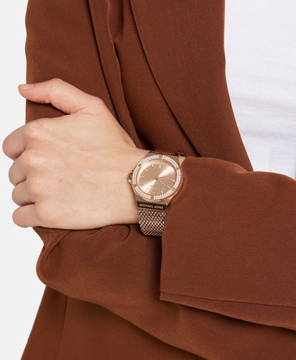 Michael Kors hodinky Růžově zlatá 5