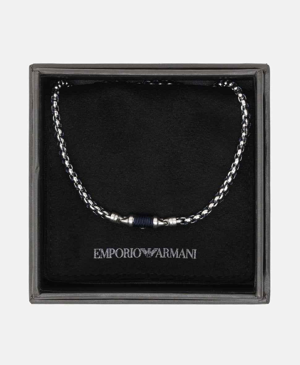 Emporio Armani náhrdelník Stříbrná 3