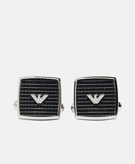 Emporio Armani manžetové knoflíčky Stříbrná 1
