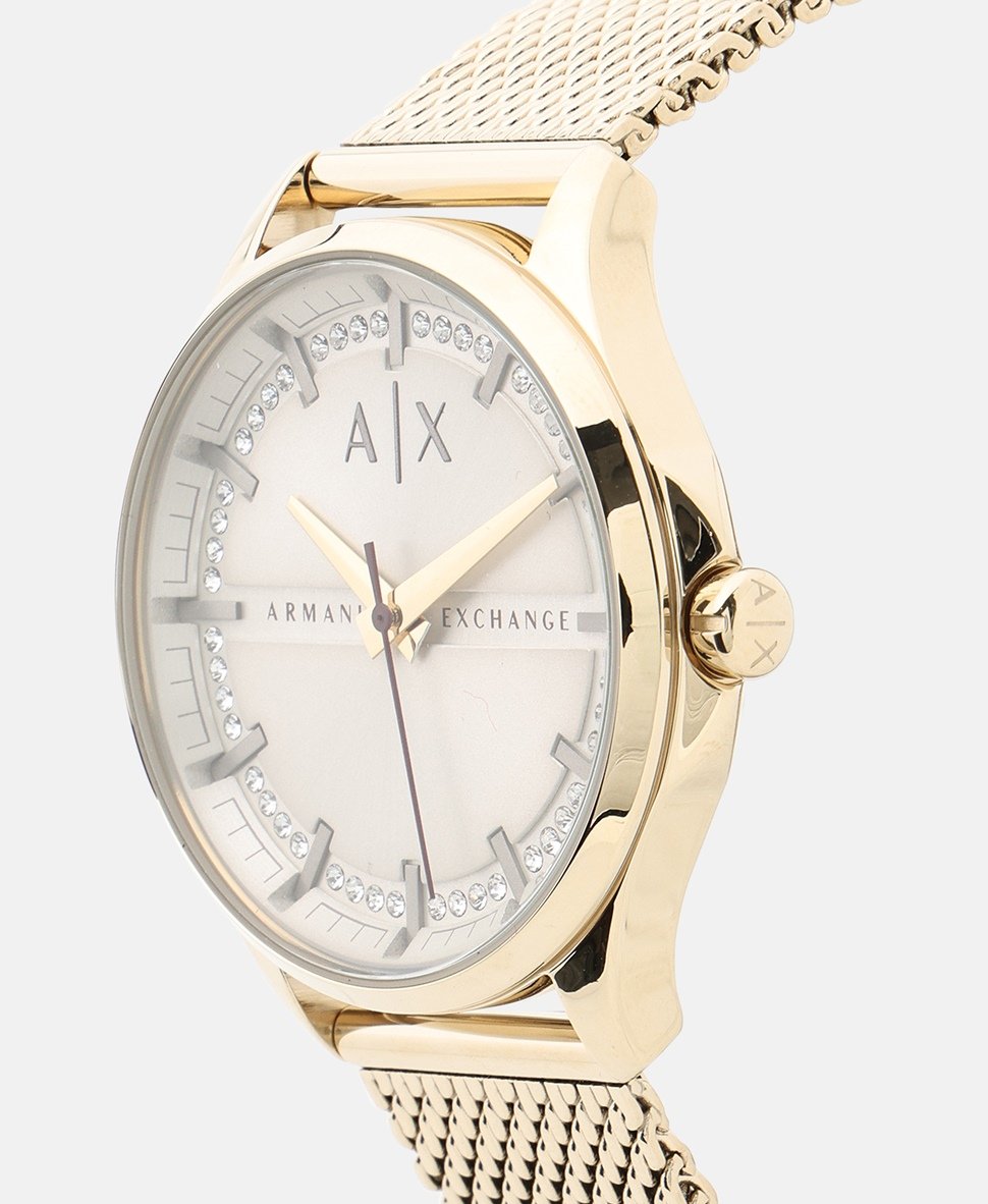 Armani Exchange hodinky Zlatá 2