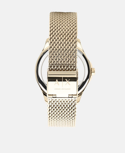 Armani Exchange hodinky Zlatá 3