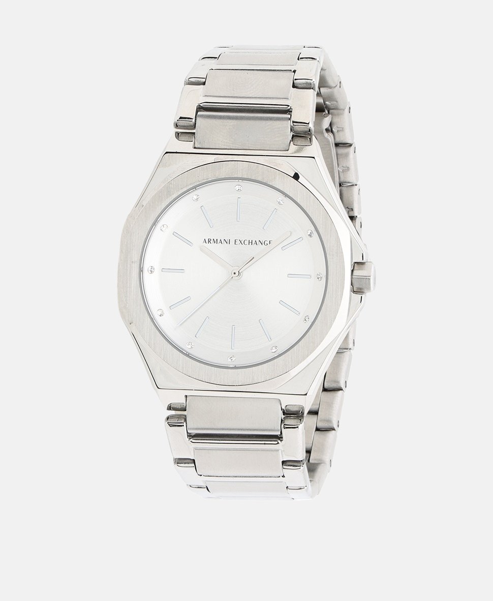 Armani Exchange hodinky Stříbrná 1