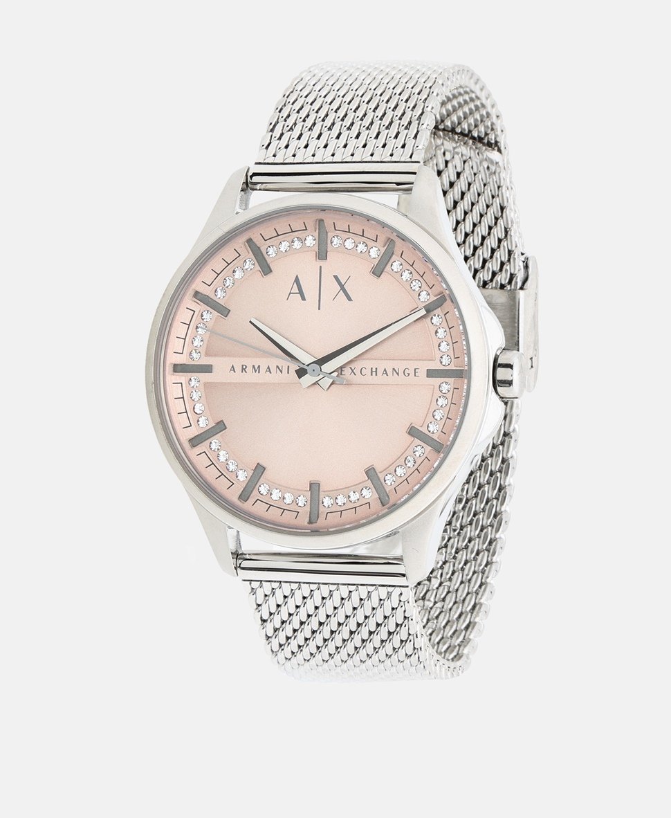 Armani Exchange hodinky Stříbrná 1
