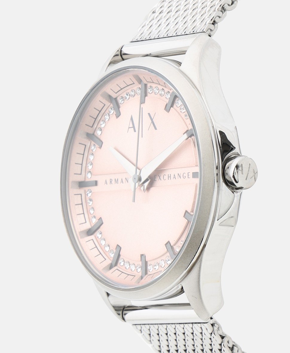 Armani Exchange hodinky Stříbrná 2