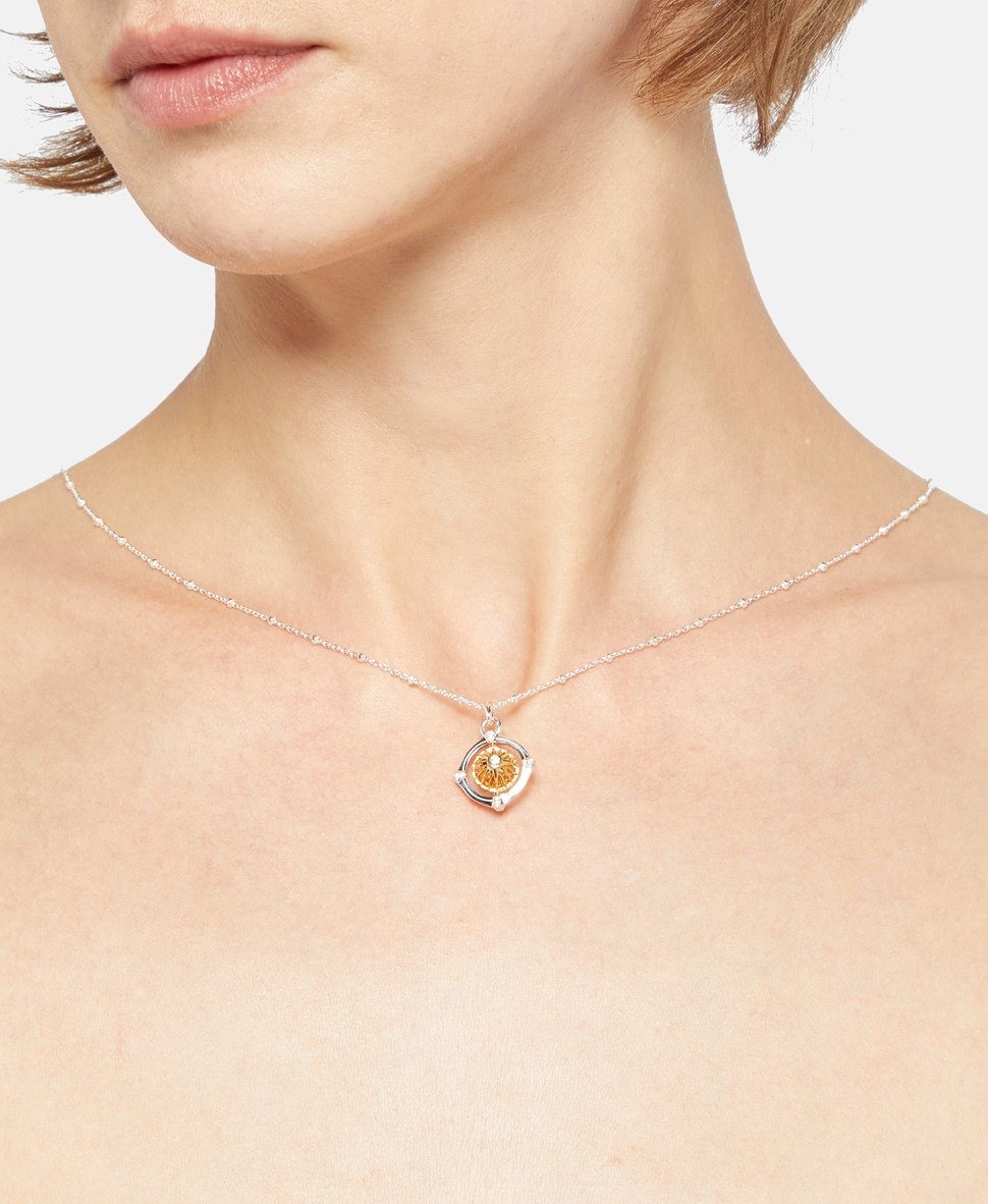 Thomas Sabo řetízek s přívěskem Zlatá 3