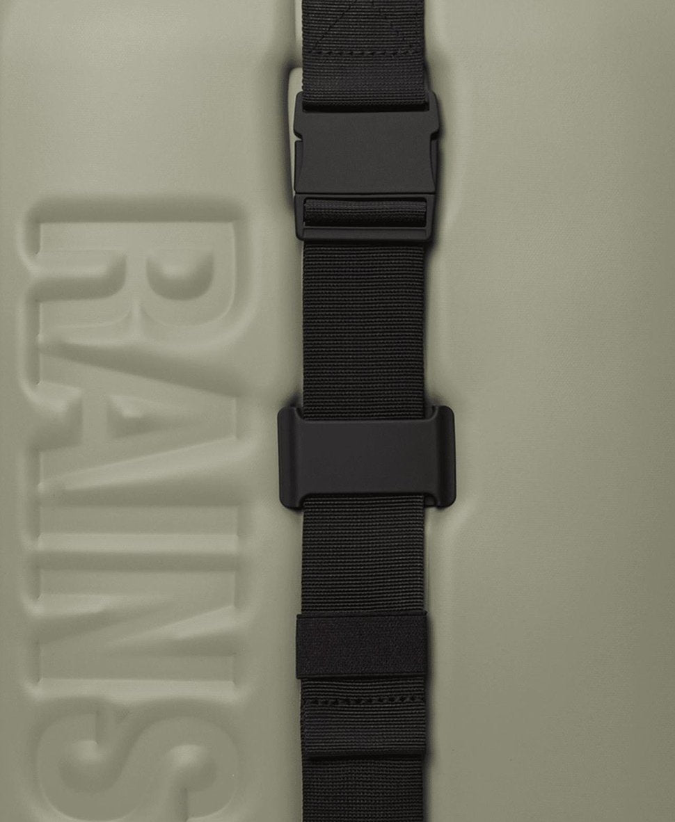 Rains příruční kufr Modrozelená 2