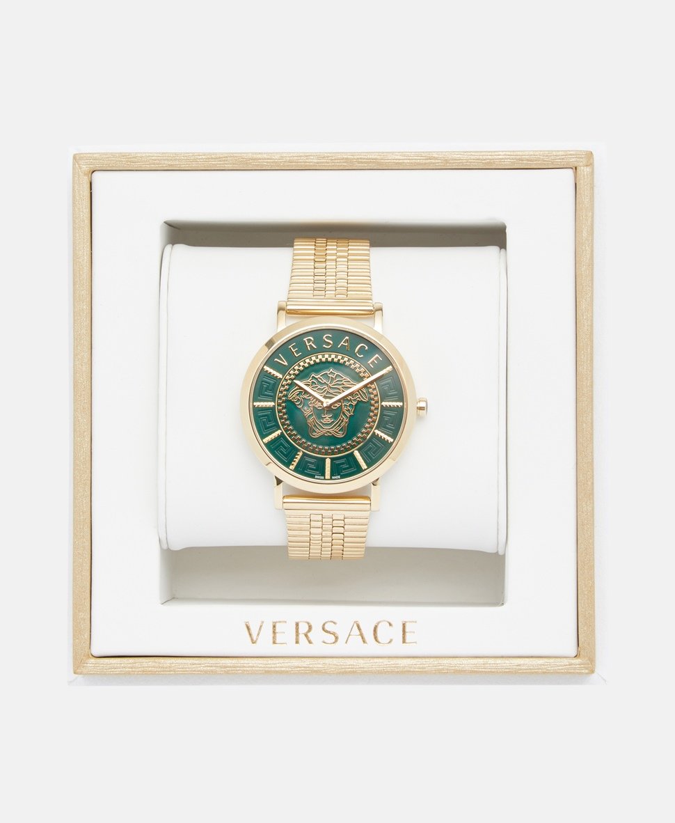 Versace hodinky Zlatá 4