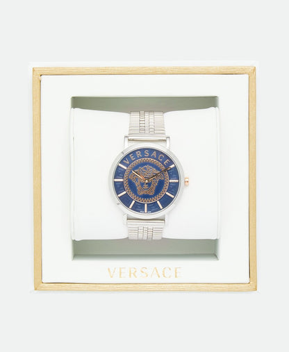 Versace hodinky Stříbrná 4