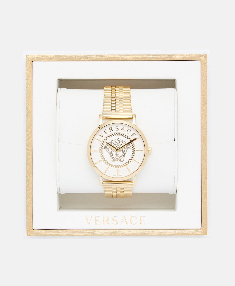 Versace hodinky Zlatá 4