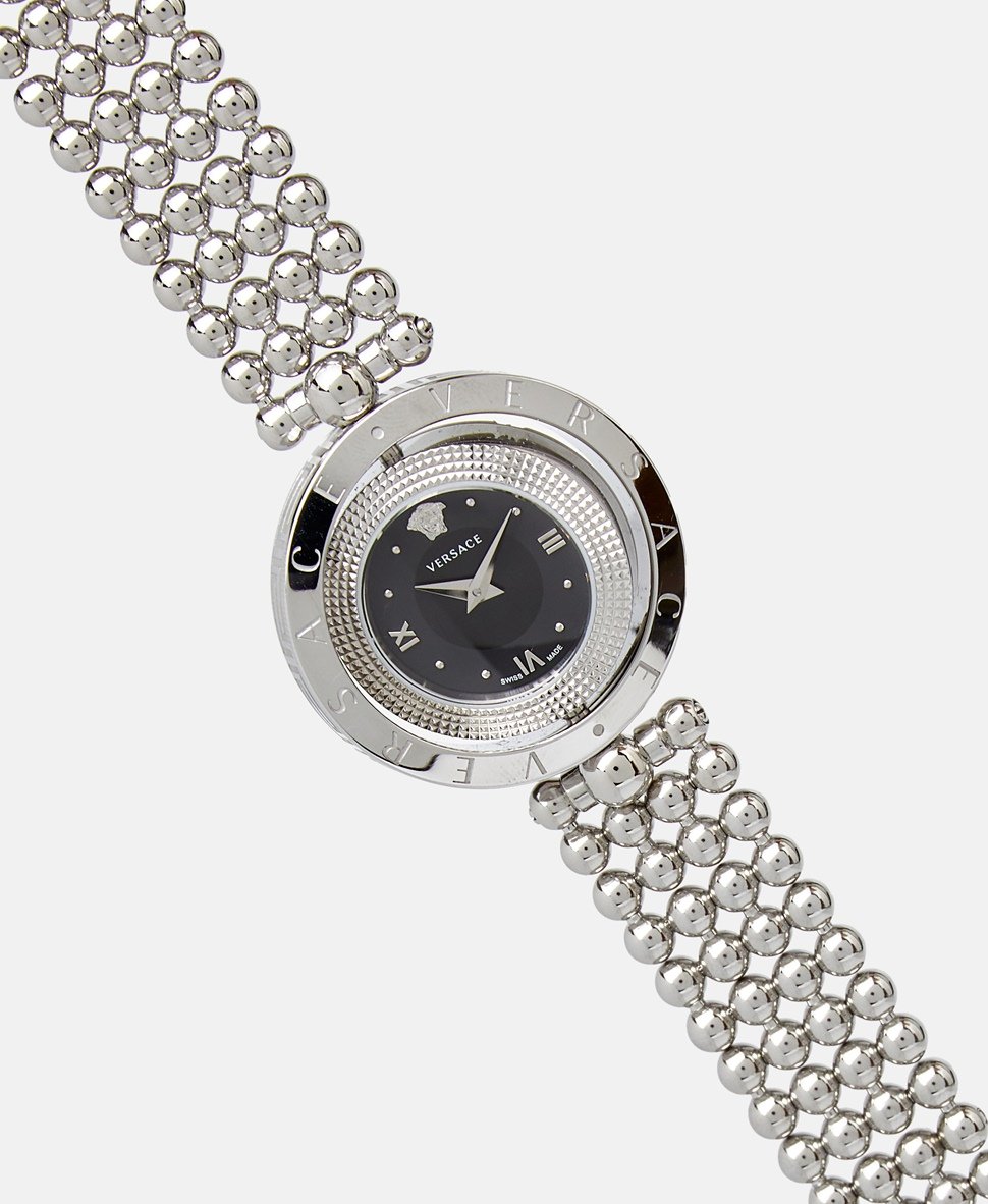 Versace hodinky Stříbrná 4