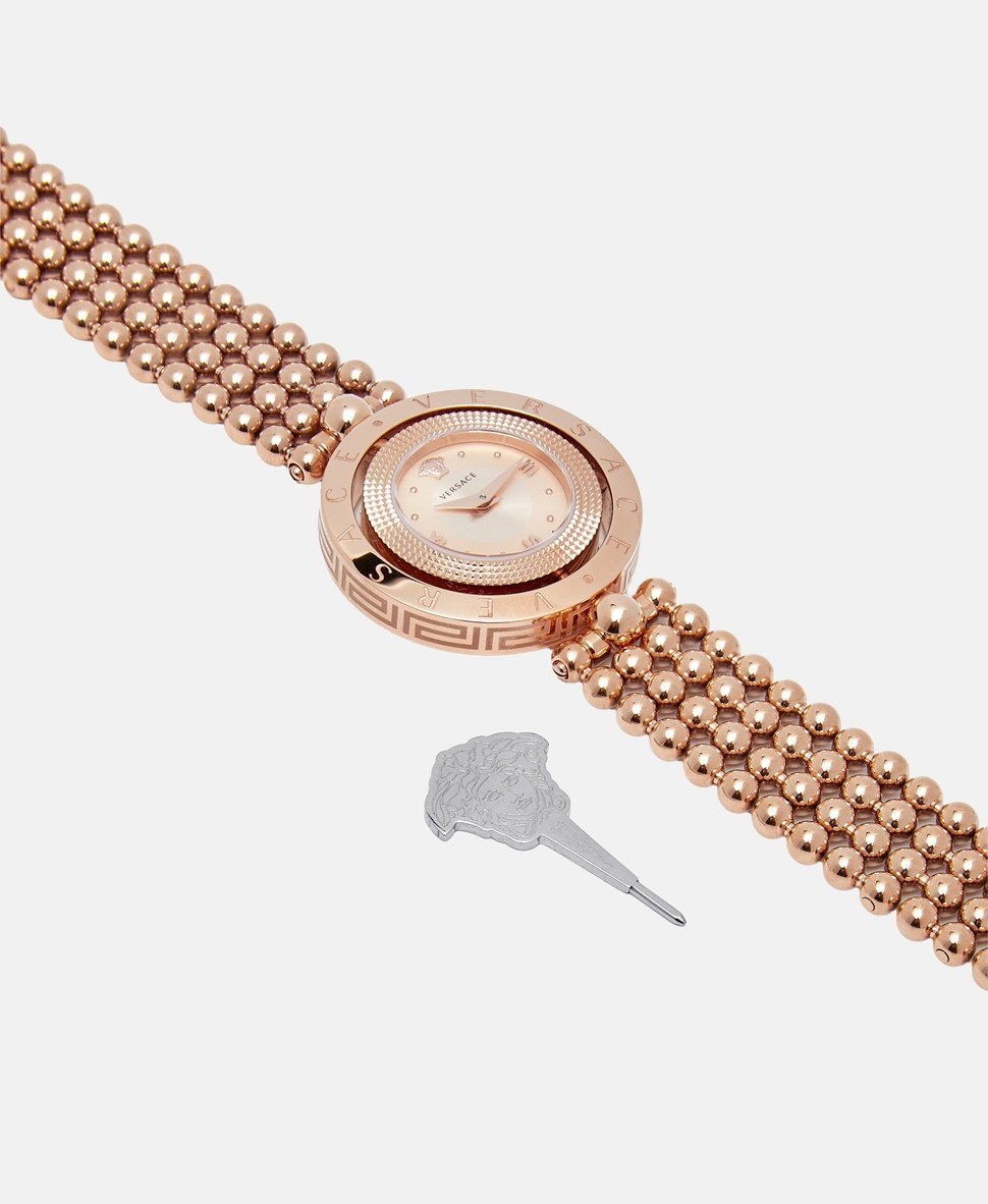 Versace hodinky Růžově zlatá 2