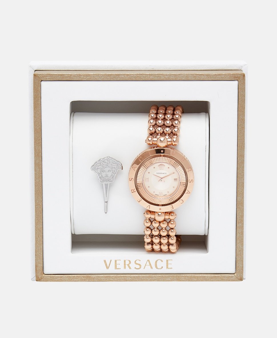 Versace hodinky Růžově zlatá 5