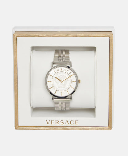 Versace hodinky Stříbrná 4