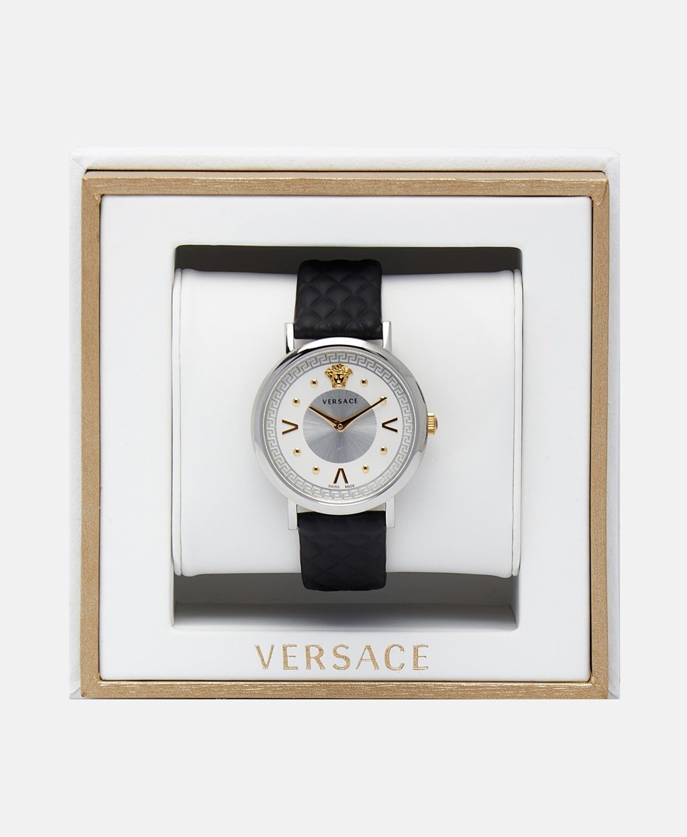 Versace hodinky Stříbrná 4