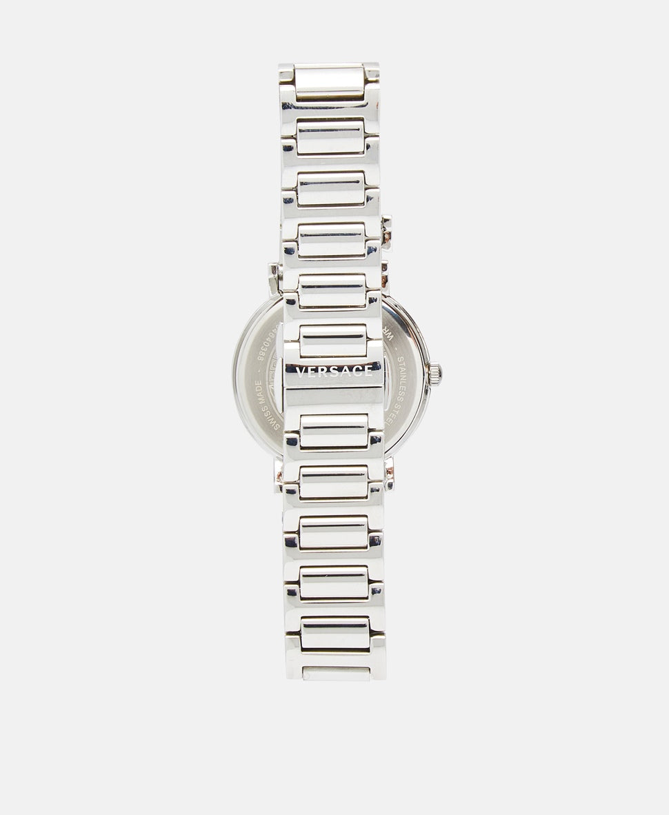 Versace hodinky Stříbrná 3